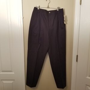 NWT Liz Sport Pants Women's 16P  Navy Blue Liz Claiborne 34 waist, 29 inseam